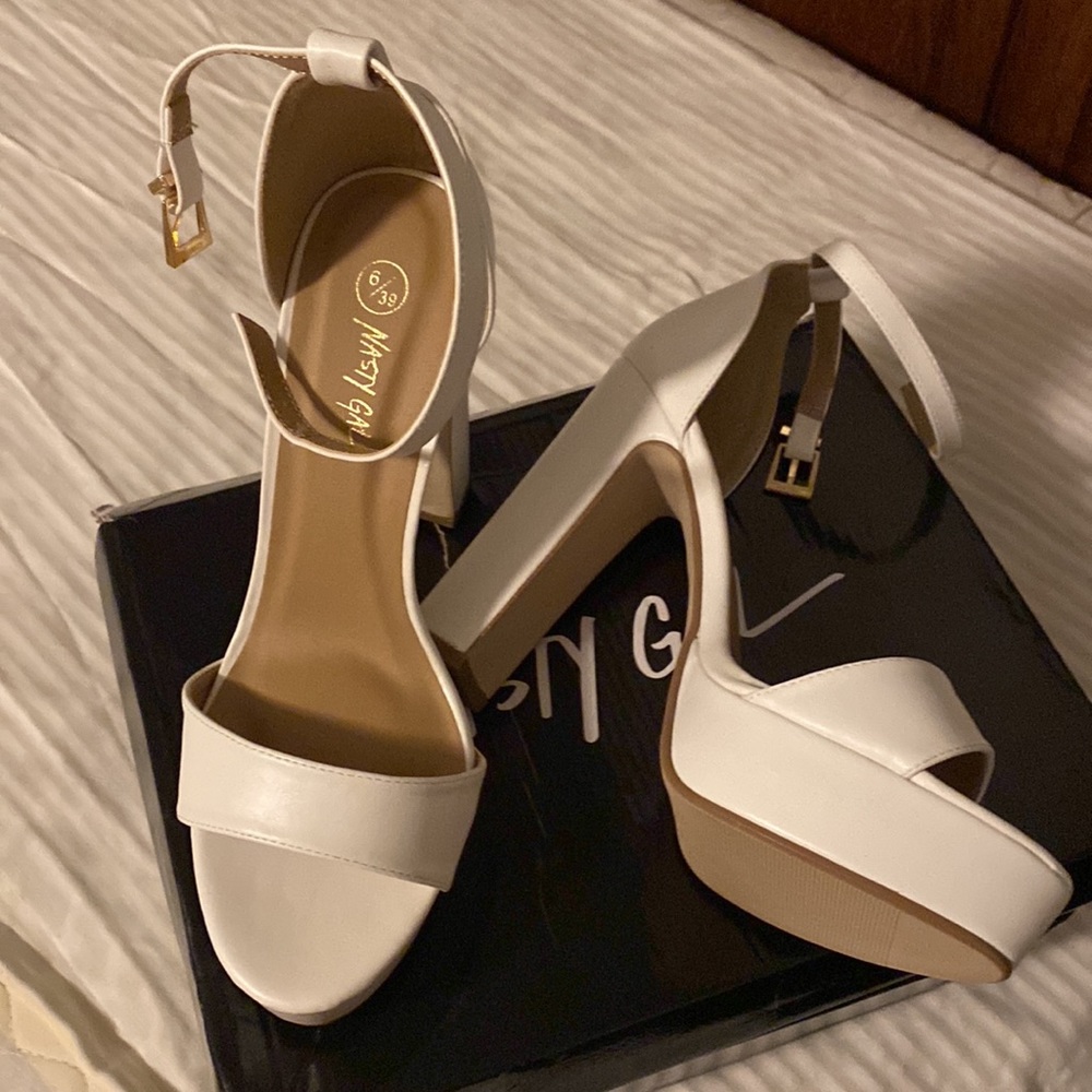 Nasty Gal platform sandals